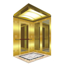 Gearless 1000kg Luxury Passenger Elevator with Machine Roomless